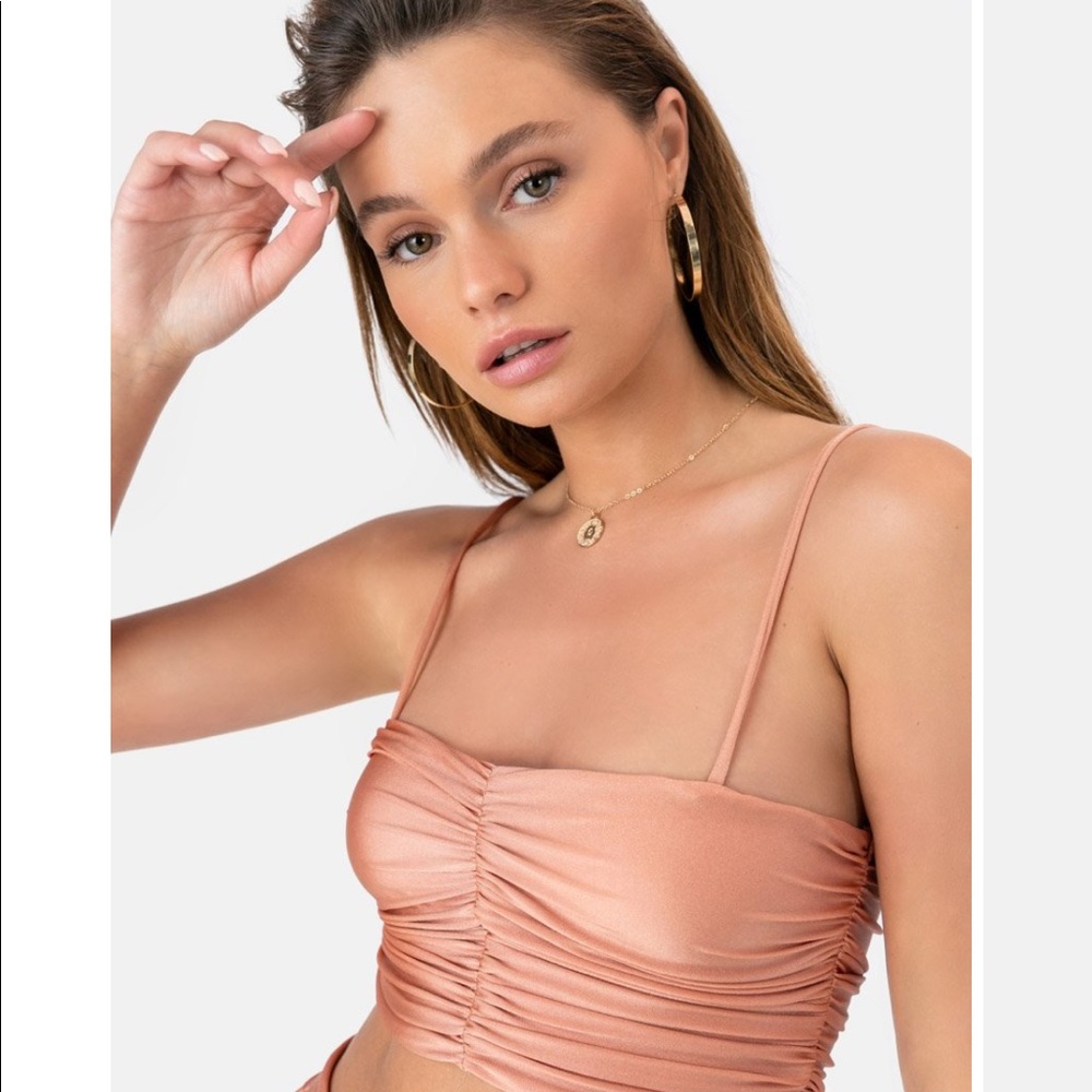 Champagne colored tank top